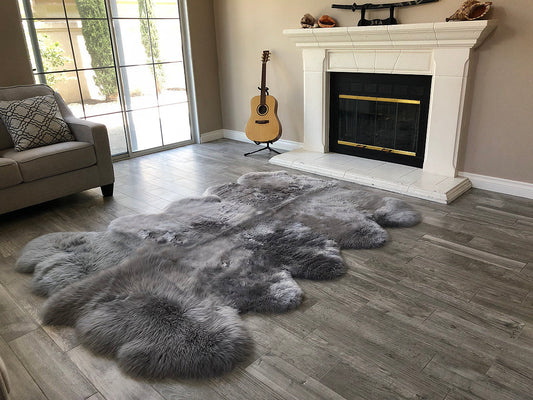 Genuine Sheepskin Decto-Ten Pelt 5'7''x8'2'' (170cm x 245cm)