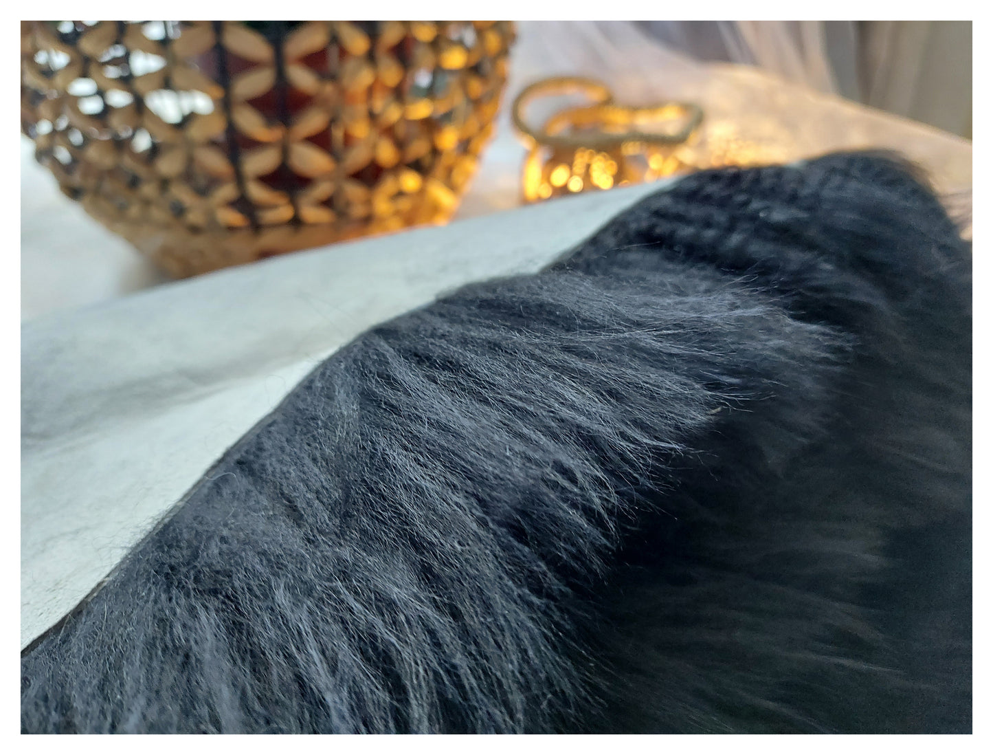 Genuine Sheepskin Single Pelt 2'X3' (60cm x 90cm)