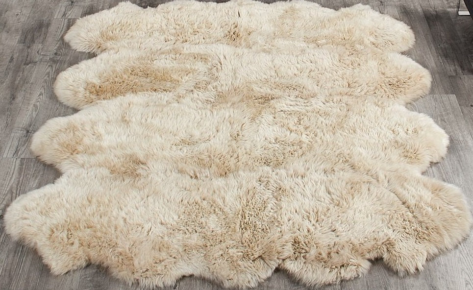 Genuine Sheepskin  Octo -Eight Pelt 5'7''x6'8'' (170cm x 200cm)